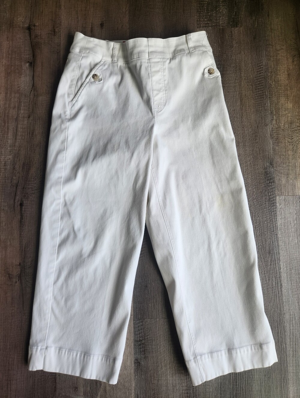 Spanx Twill Cropped Pants